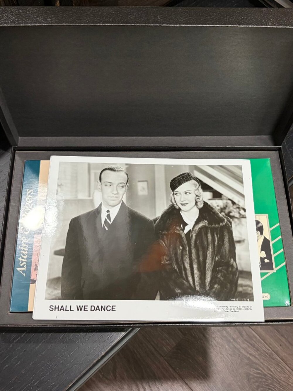 Fred Astaire & Ginger Rogers RKO 3-VHS Gift Set With Photo and Presentation Box